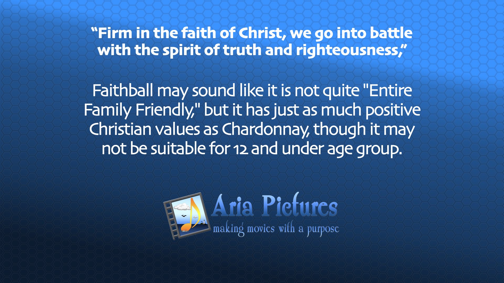 Firm in the Faith of Christ.