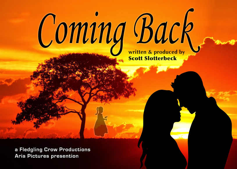 Coming Back written by Scot Slotterbeck half-sheet art.