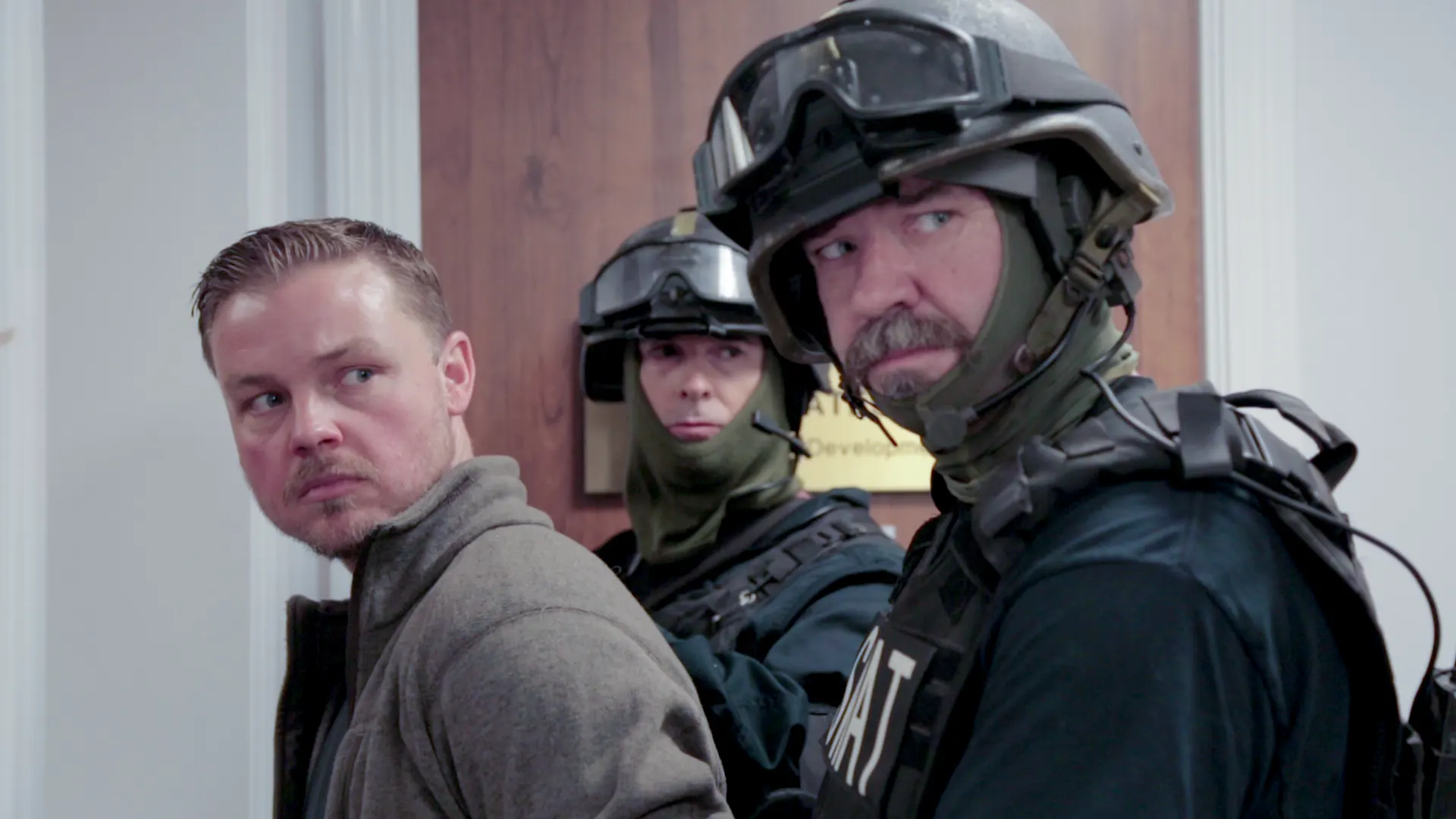 The Elevator – Josh Manzer with the Swat Team: Terry C. Morgan and David L.Schormann